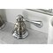 Kingston Brass KB3977BL 8" Widespread Bathroom Faucet, Brushed Nickel/Polished Chrome KB3977BL - alternate 2